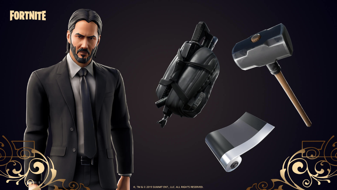 Here's our first-look at the new John Wick set, available in the Fortnite Item Shop. Epic Games