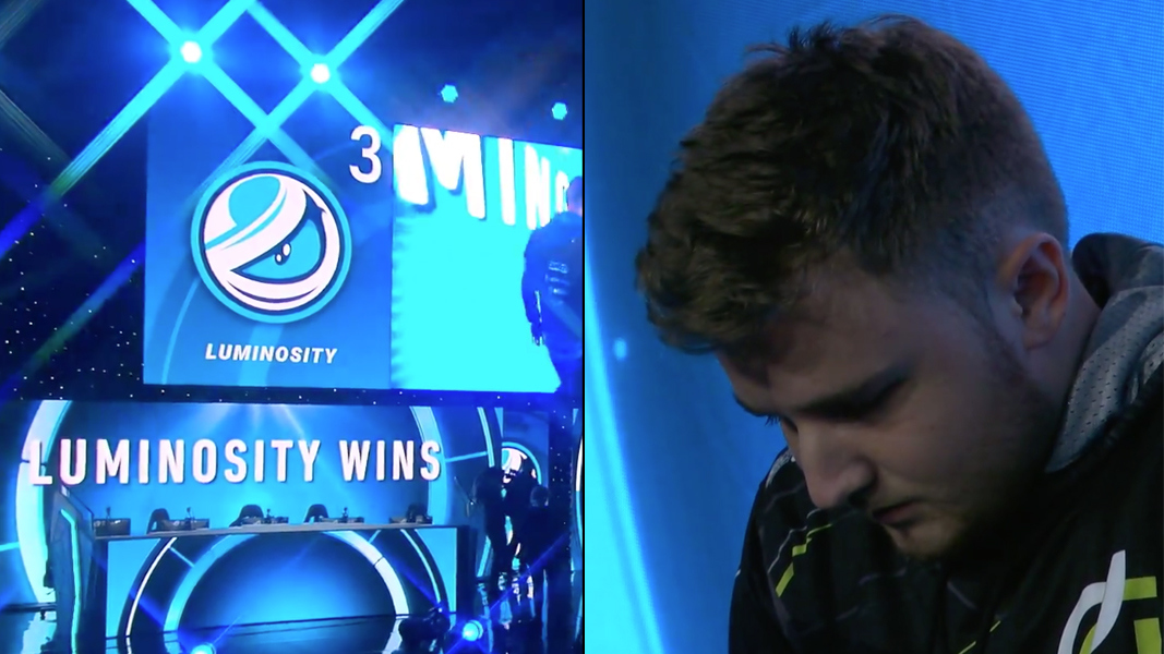 Members of OpTic Gaming were visibly despondent after losing to Luminosity. CWL