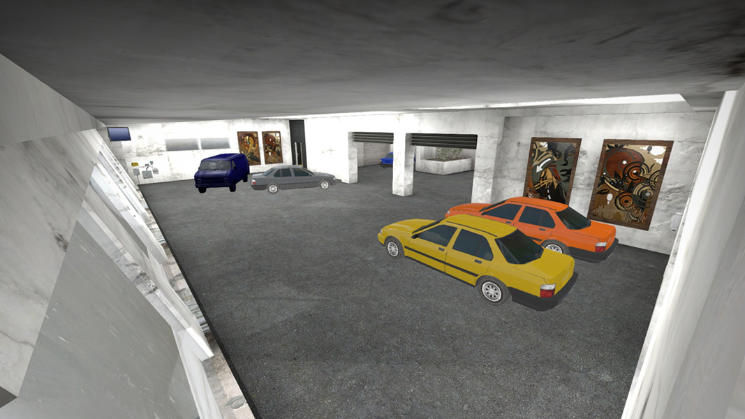The cars featured may not be as glamorous as the ones in the original map, but they're present nonetheless. Reddit u/LavaDrinker