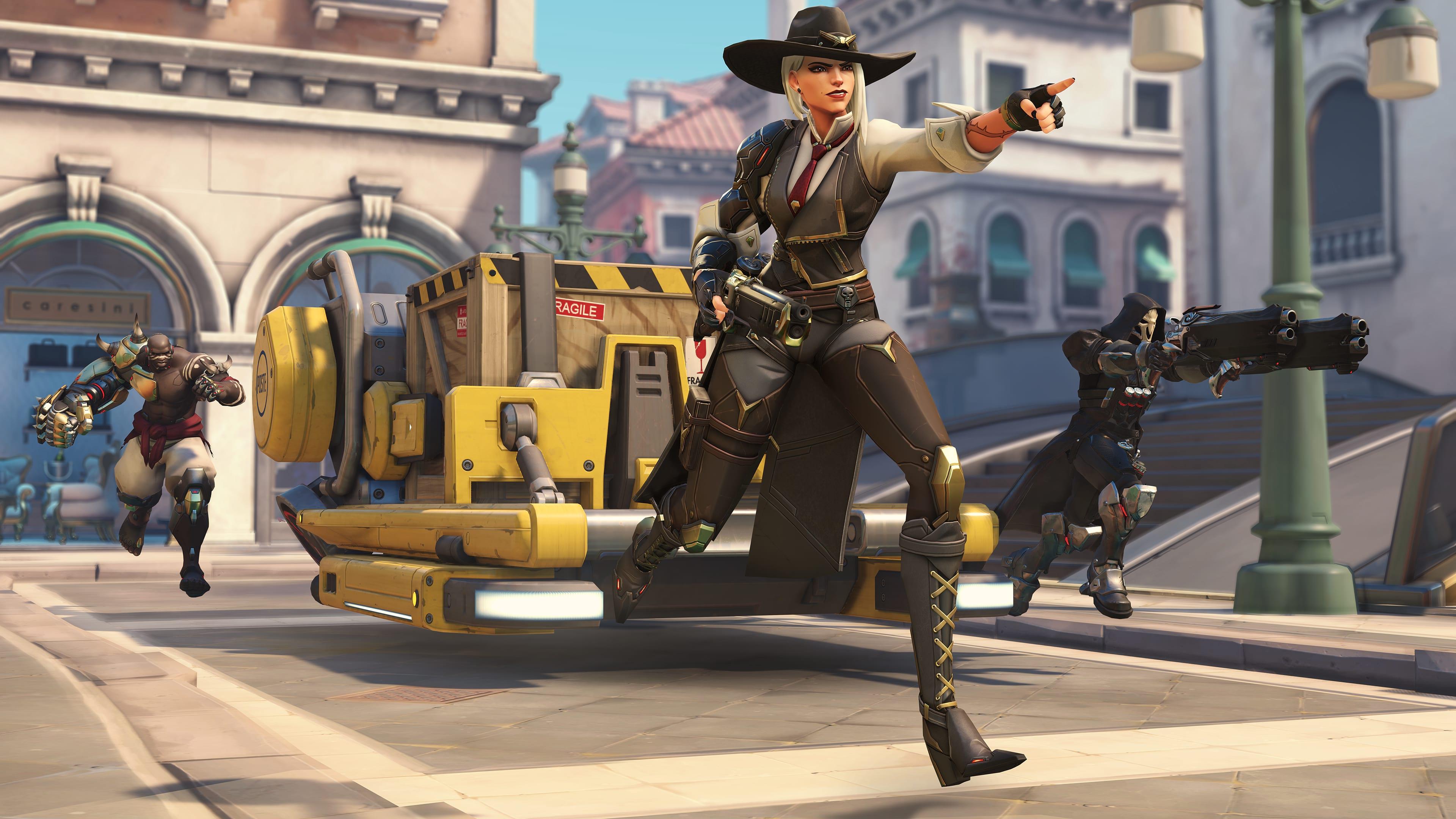 Ashe is the 29th hero to join the Overwatch roster. Blizzard Entertainment
