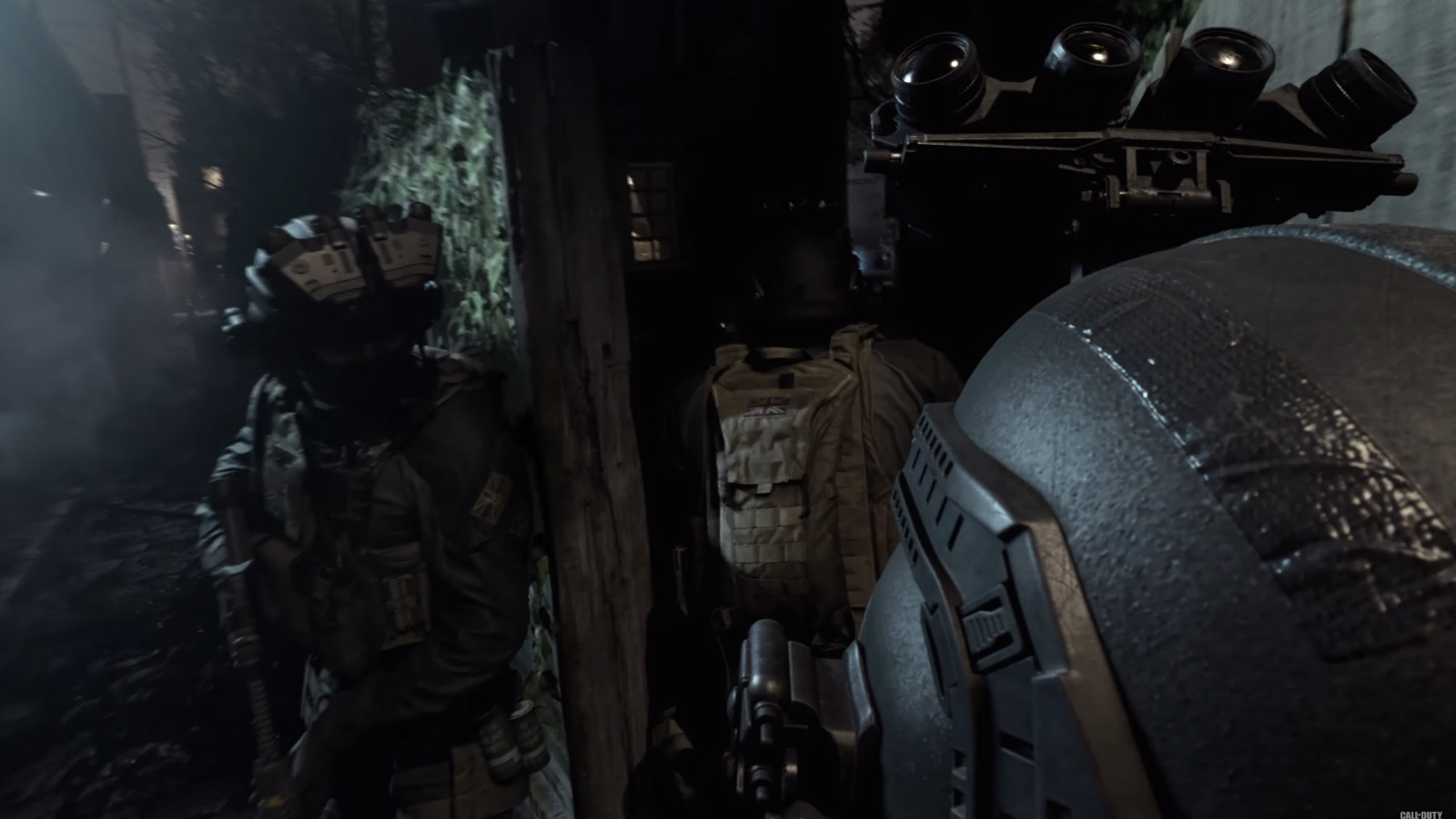 Improved graphics were shown off in the reveal trailer. Call of Duty
