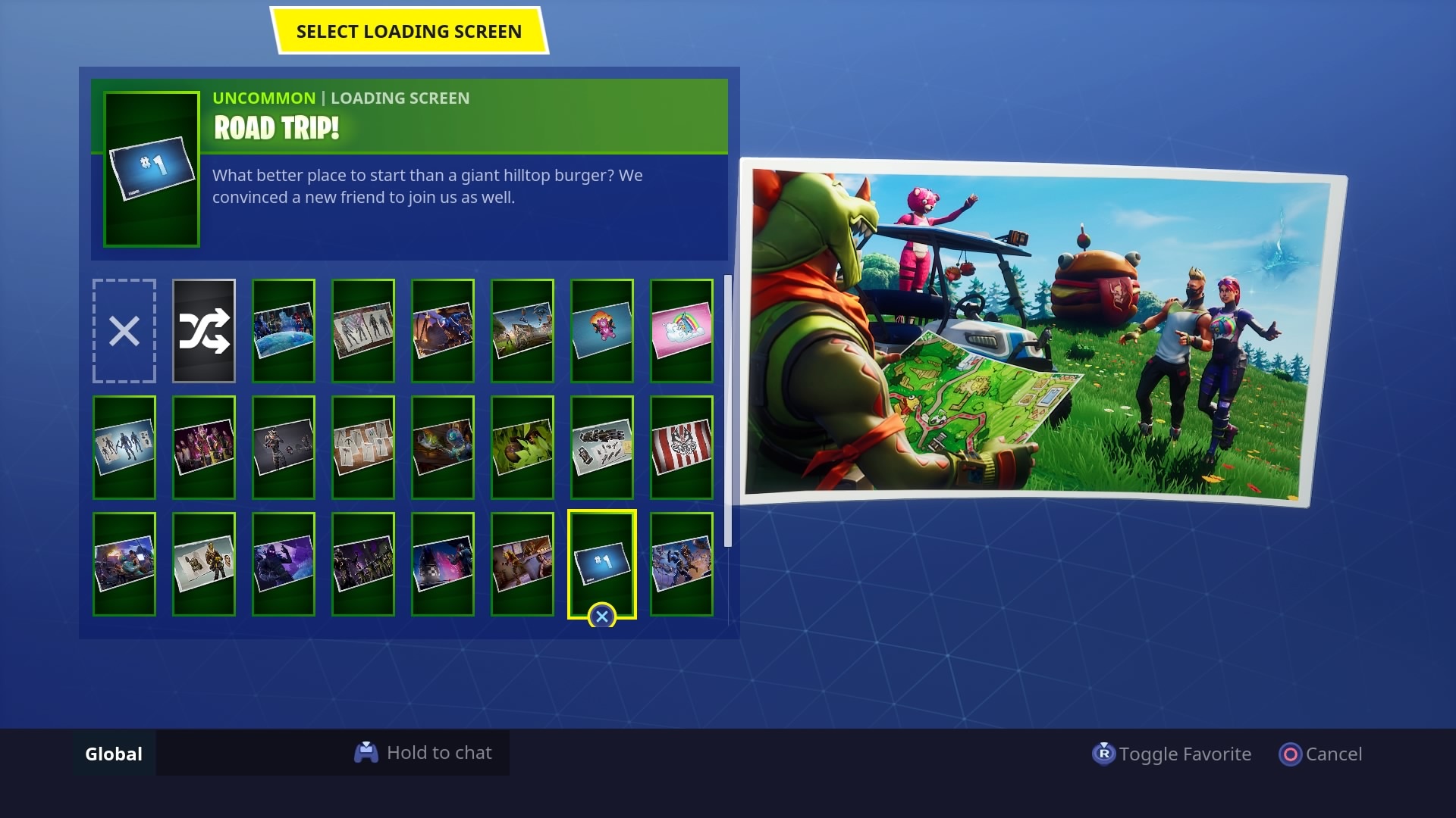 'Road Trip' Loading Screen #1