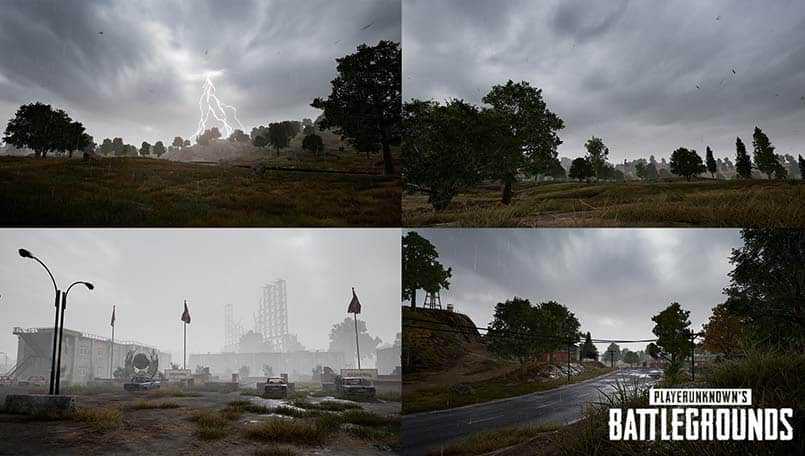 PUBG's dynamic weather system has been an incredible-looking addition to the map. PUBG