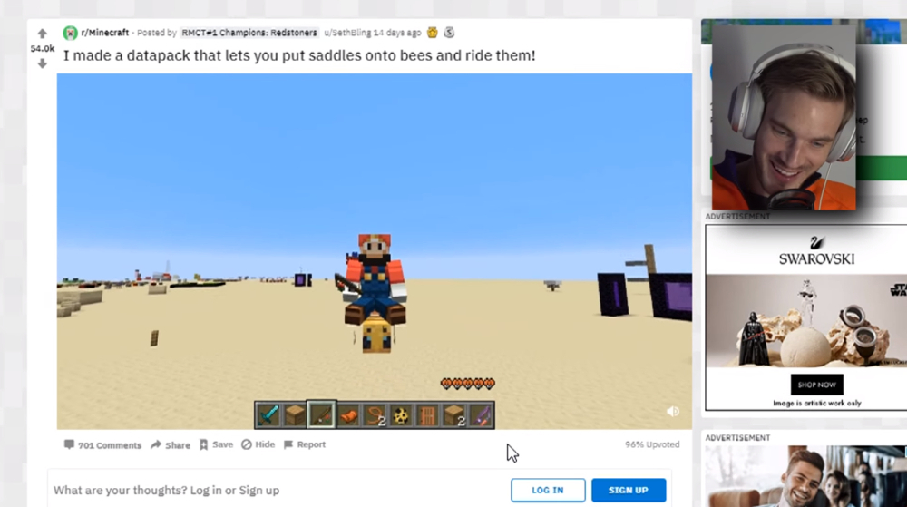 YouTube: PewDiePie