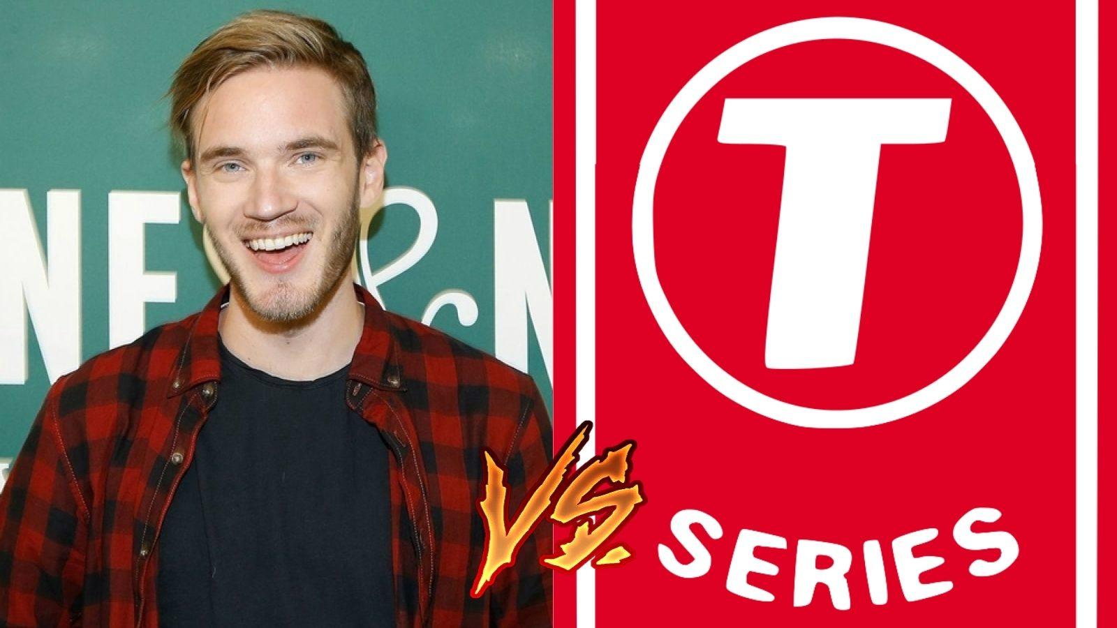 PewDiePie is trying to defend his number one spot from T-Series.