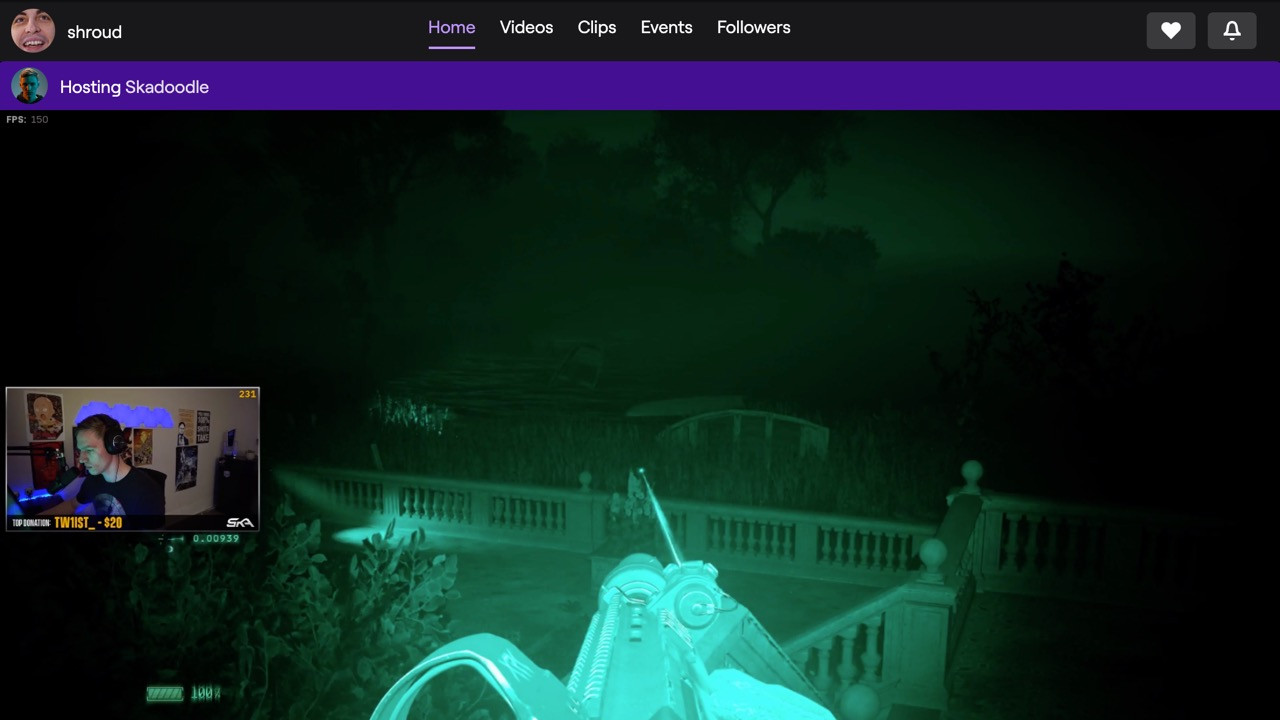 Twitch / shroud