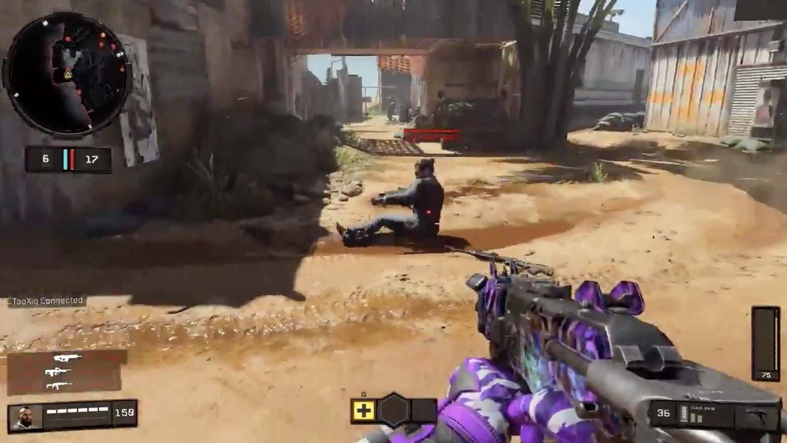 The sliding bug was instantly noticeable after the August 6 Black Ops 4 update. Twitter / Treyarch