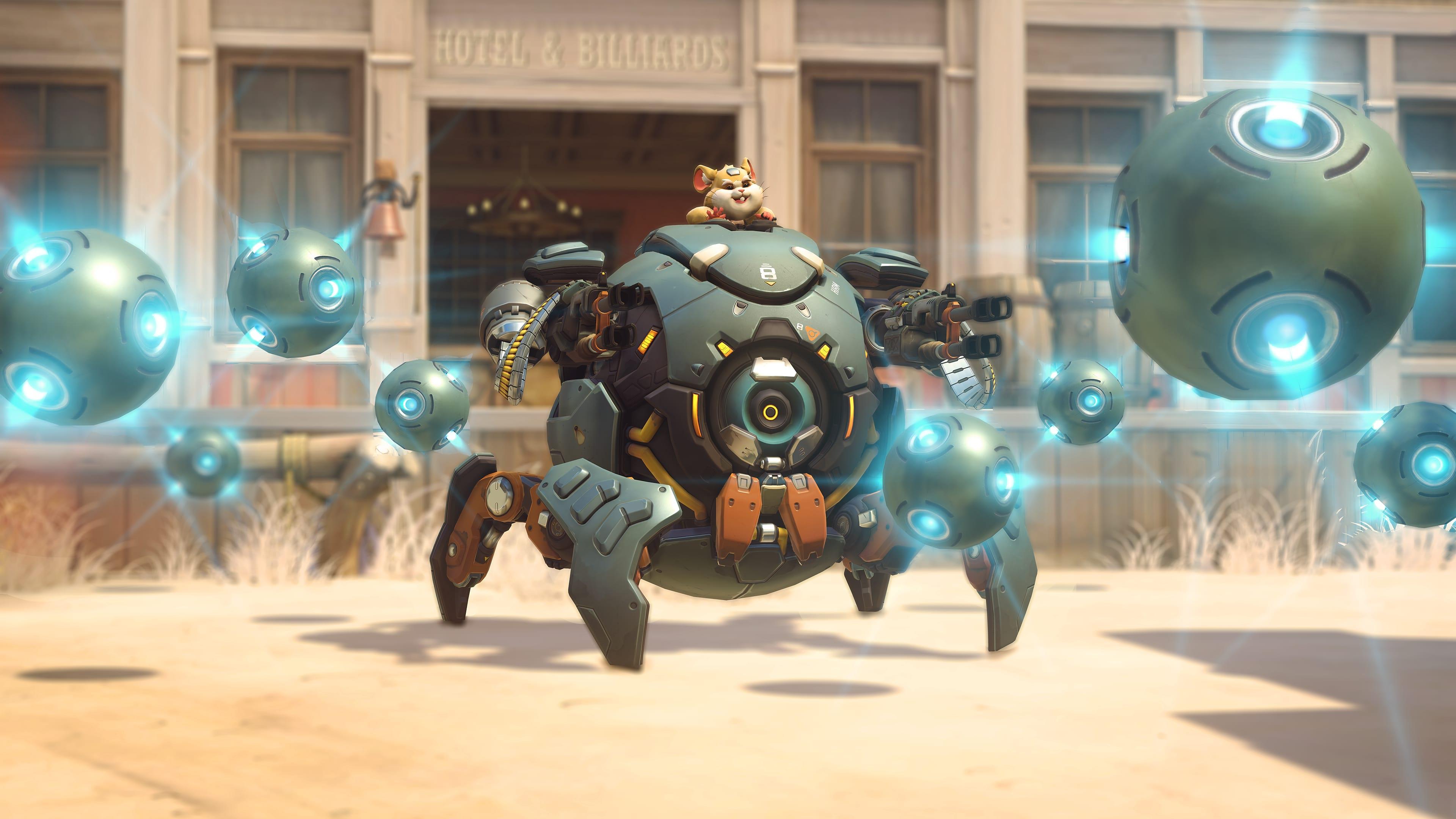 Overwatch hero Symmetra can power her ultimate with Wrecking Ball's Minefield Dexerto