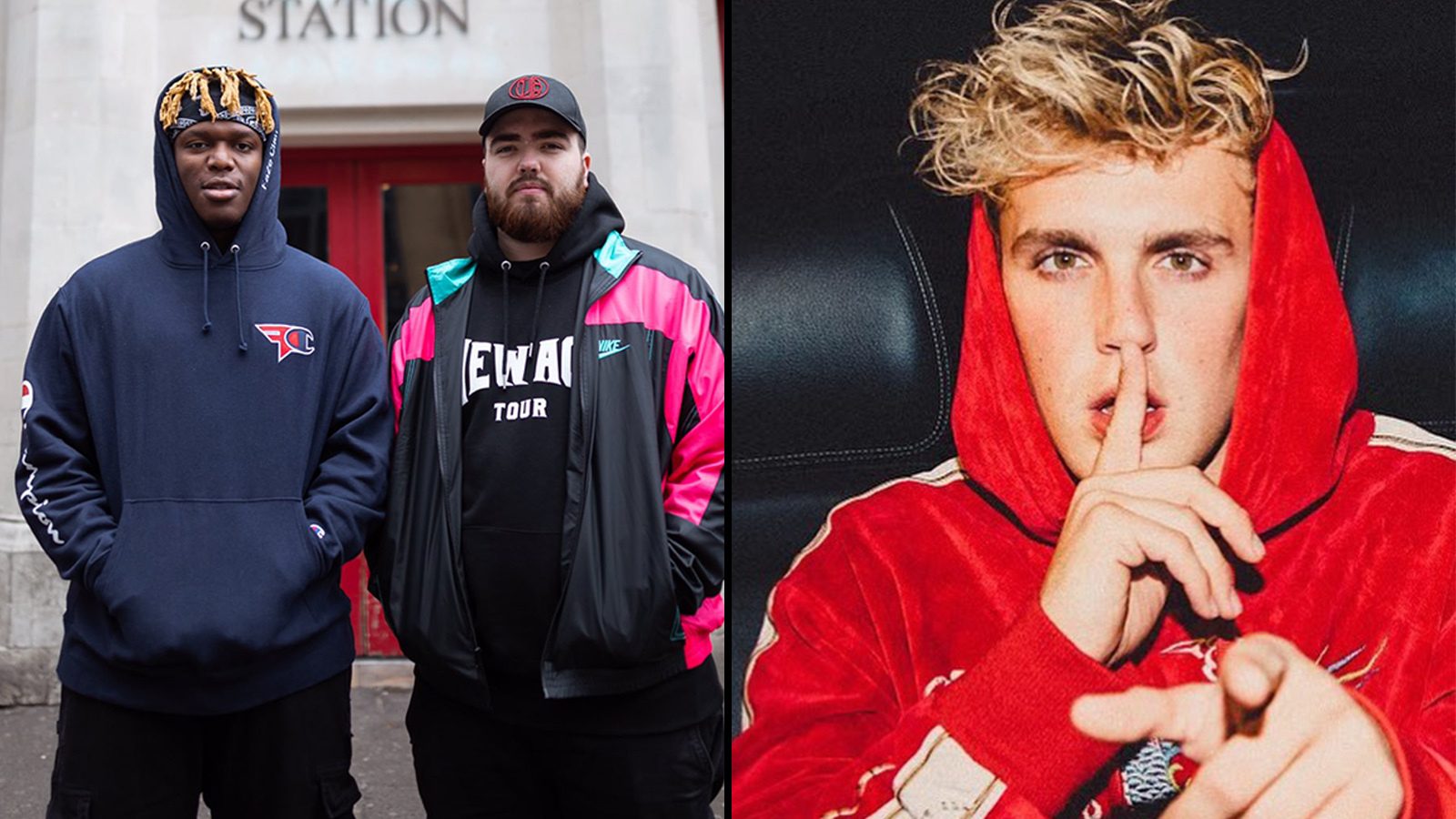 jake paul red hoodie
