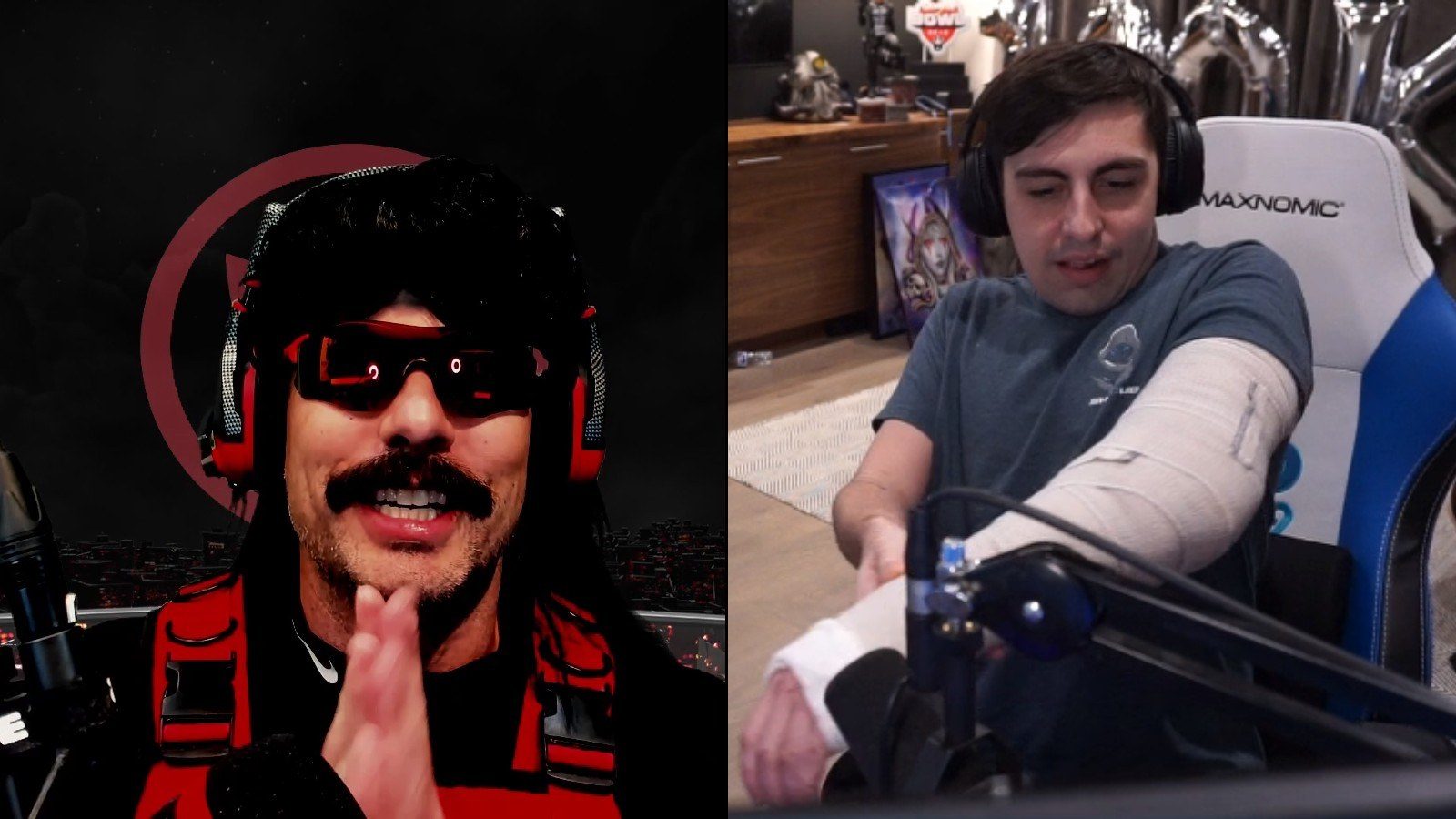 Dr Disrespect shows no sympathy for Shroud�s scooter