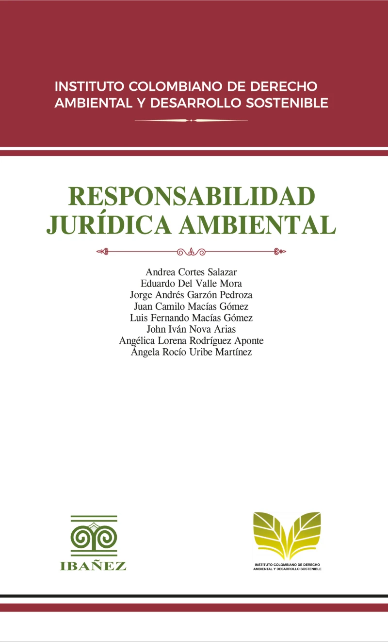 Portada: Responsabilidad jurídica ambiental