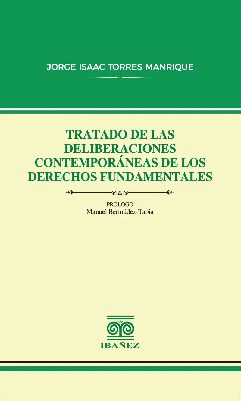 Portada: Tratado de las deliberaciones contemporáneas de los derechos fundamentales