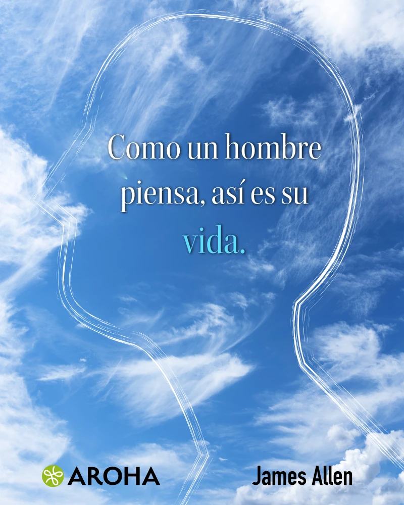Portada: Como un hombre piensa, así es su vida