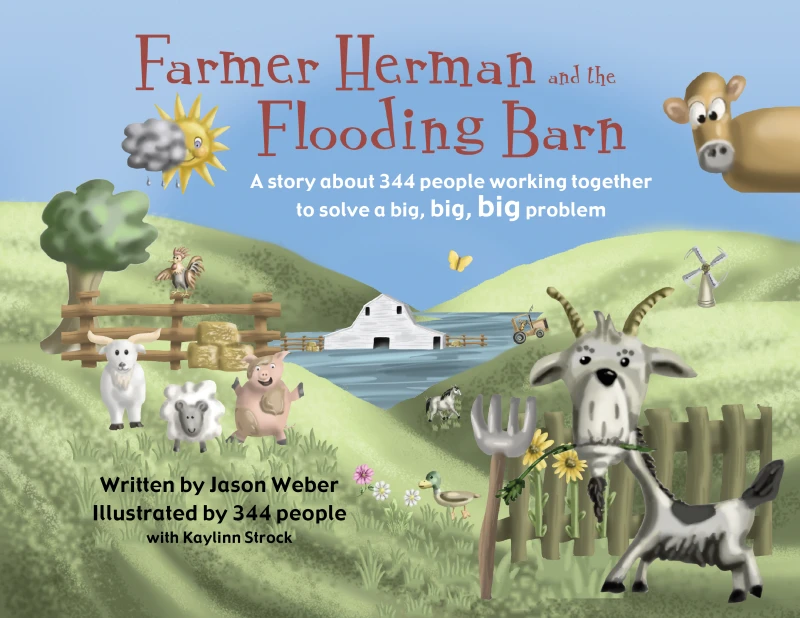 Portada: Farmer Herman and the Flooding Barn