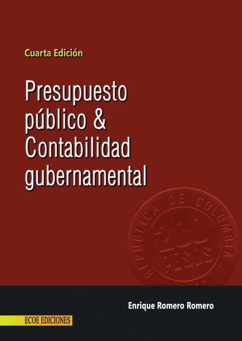Portada: Presupuesto público y contabilidad gubernamental - 4ta edición