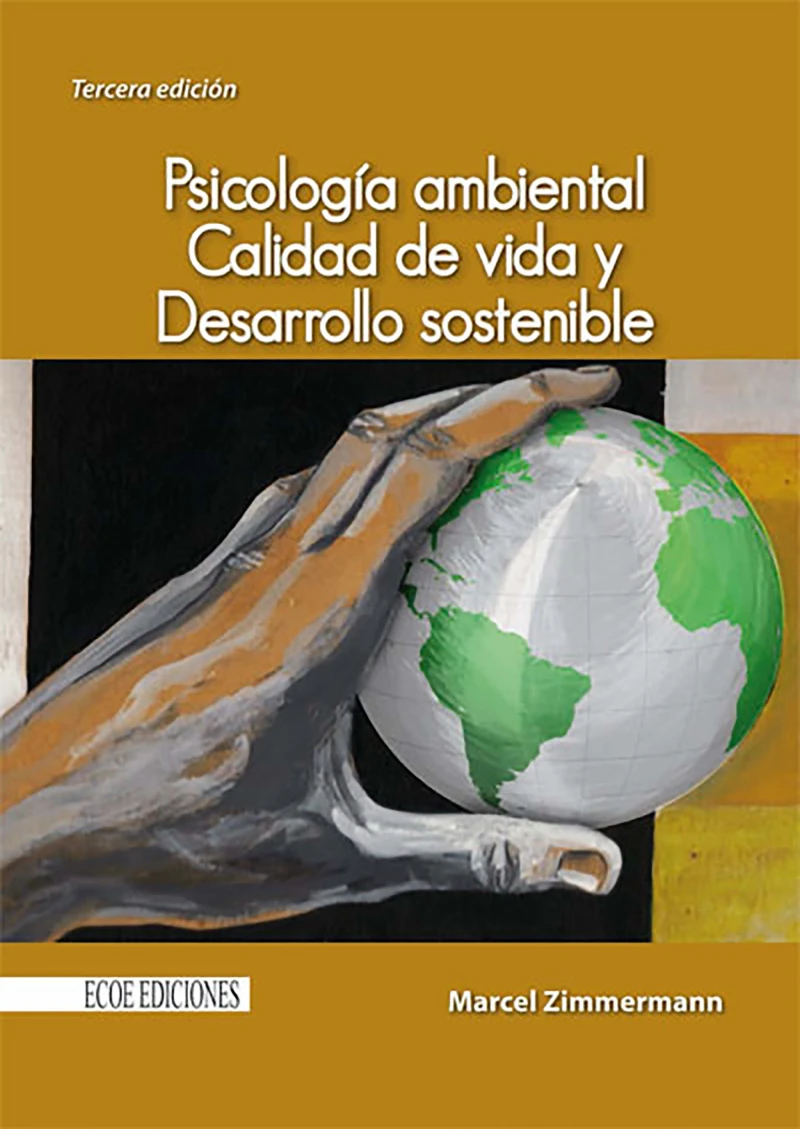 Portada: Psicología ambiental, calidad de vida y desarrollo sostenible - 3ra edición