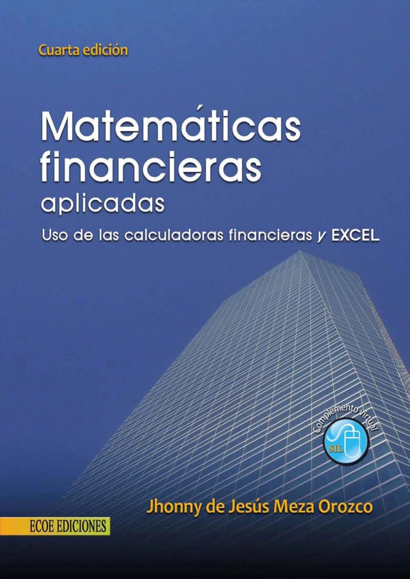 Portada: Matemáticas financieras aplicadas - 4ta edición