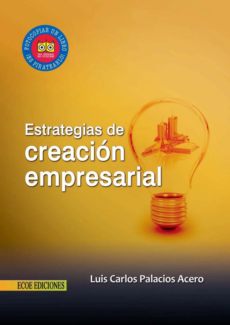 Portada: Estrategias de creación empresarial - 1ra edición