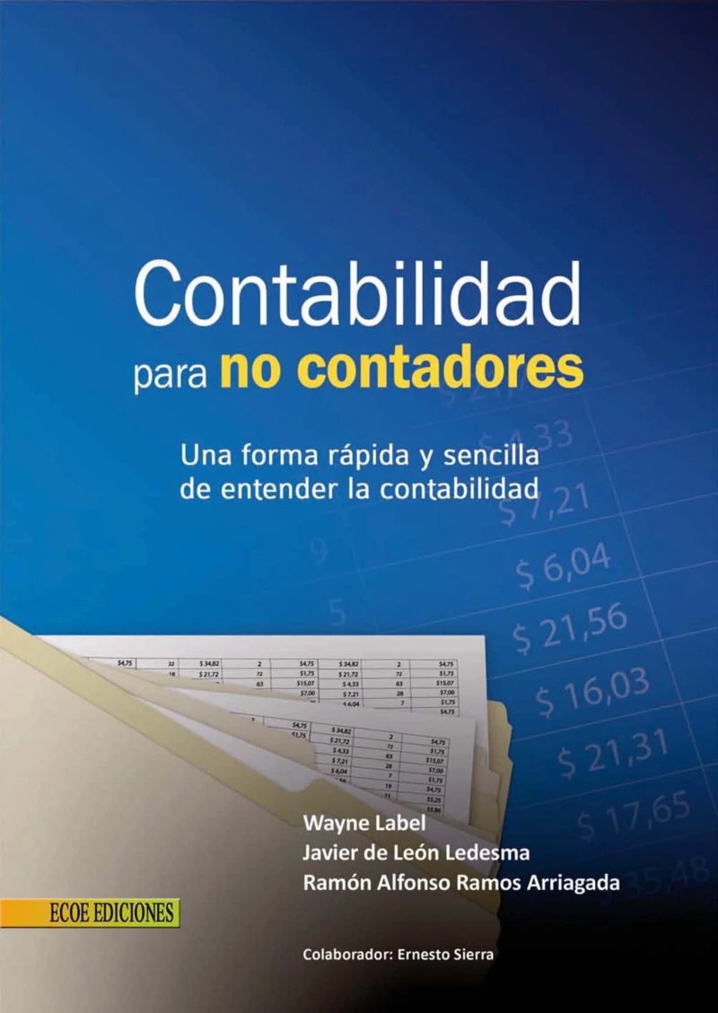 Portada: Contabilidad para no contadores - 1ra edición