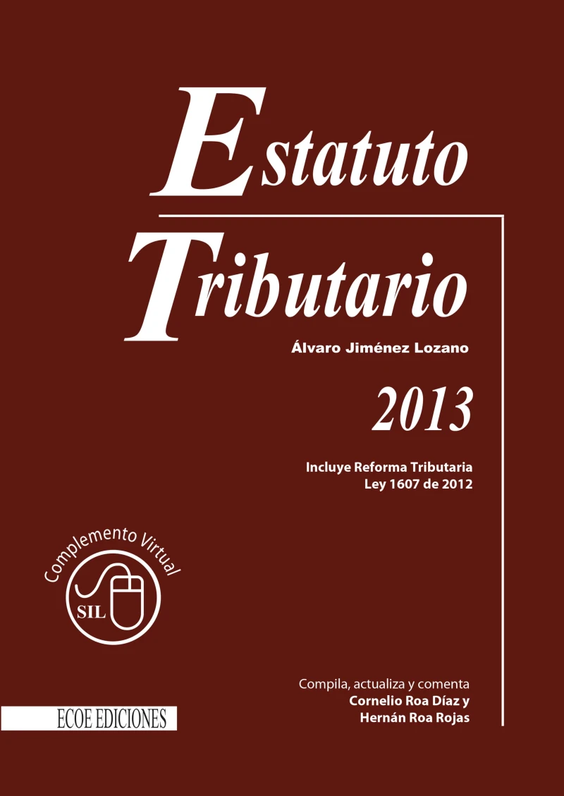 Portada: Estatuto tributario 2013