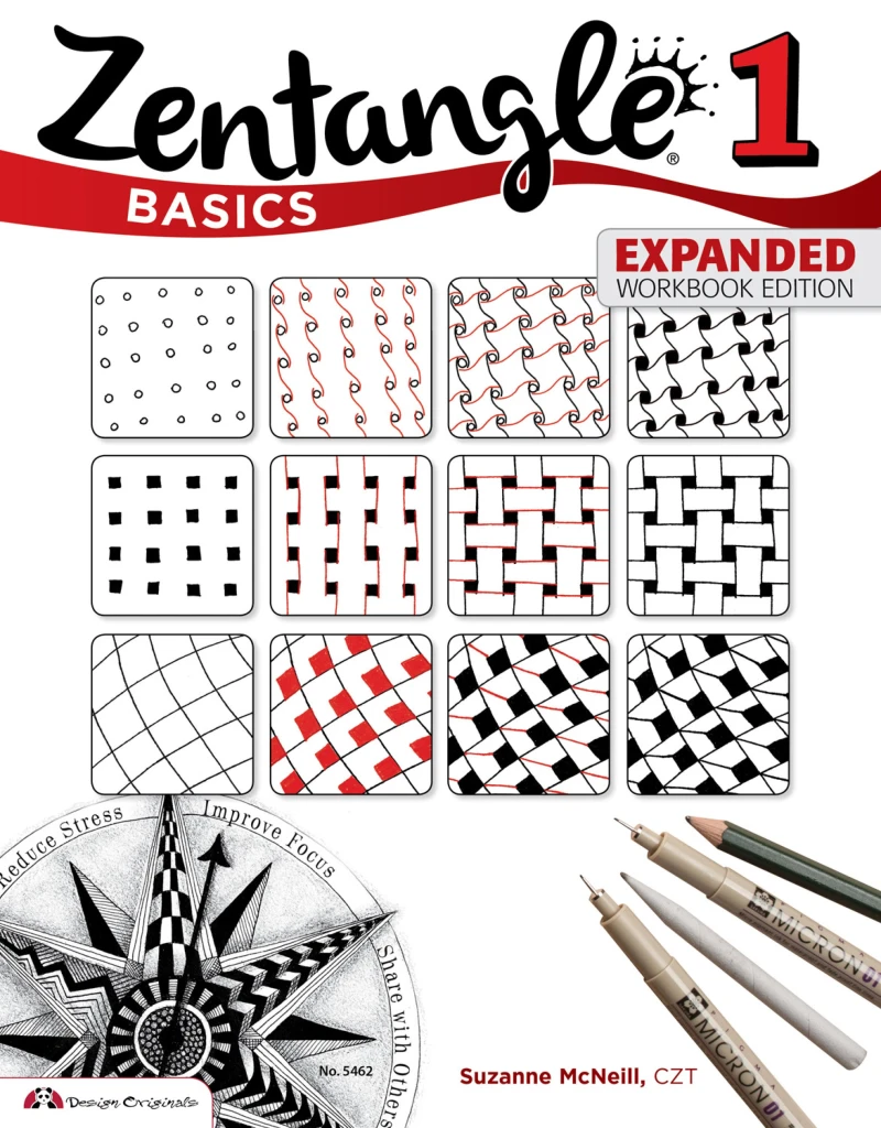 Portada: Zentangle Basics, Expanded Workbook Edition