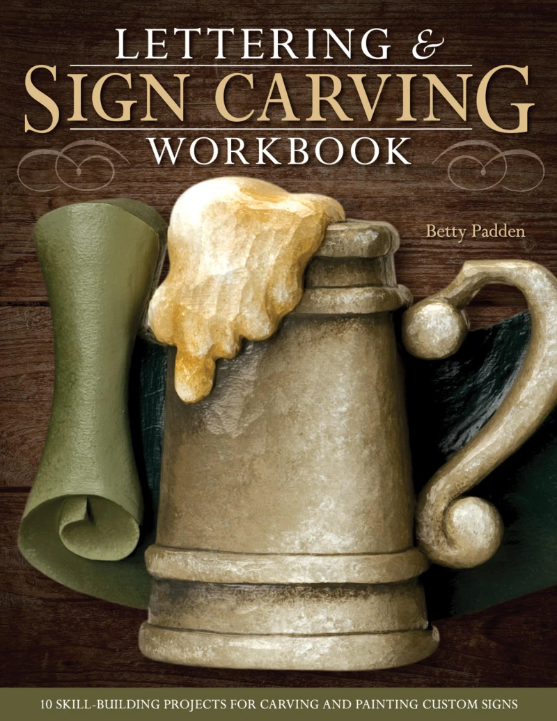 Portada: Lettering & Sign Carving Workbook