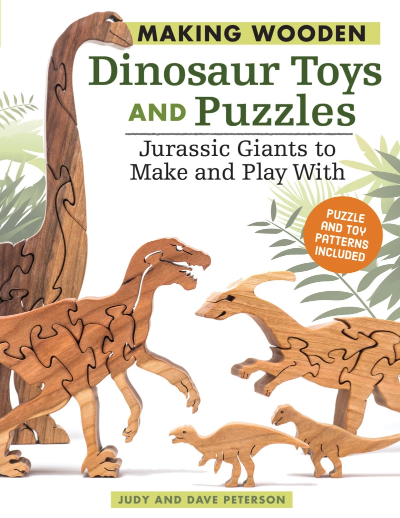 Portada: Making Wooden Dinosaur Toys and Puzzles