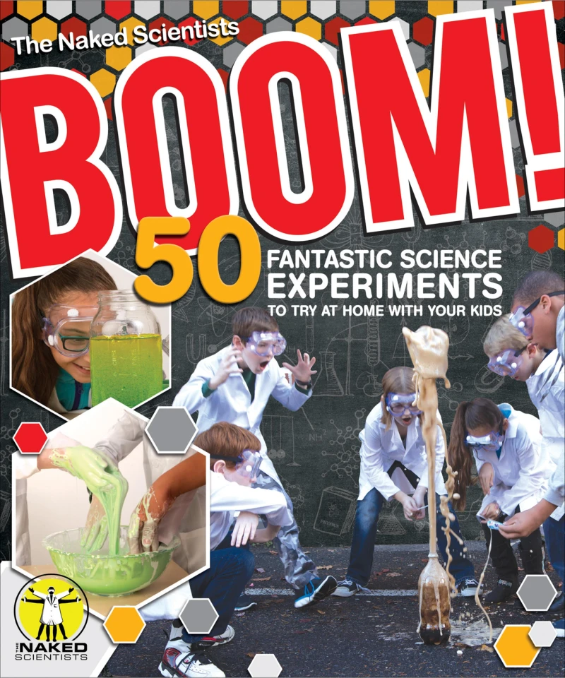 Portada: Boom! 50 Fantastic Science Experiments to Try at Home with Your Kids (PB)