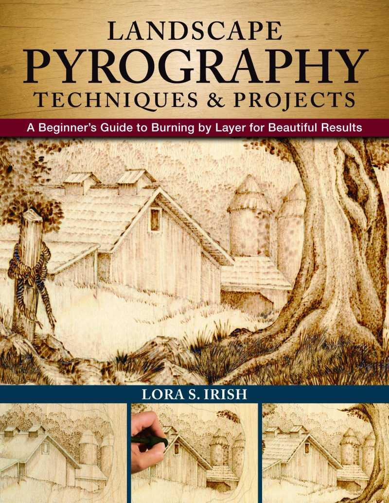 Portada: Landscape Pyrography Techniques & Projects