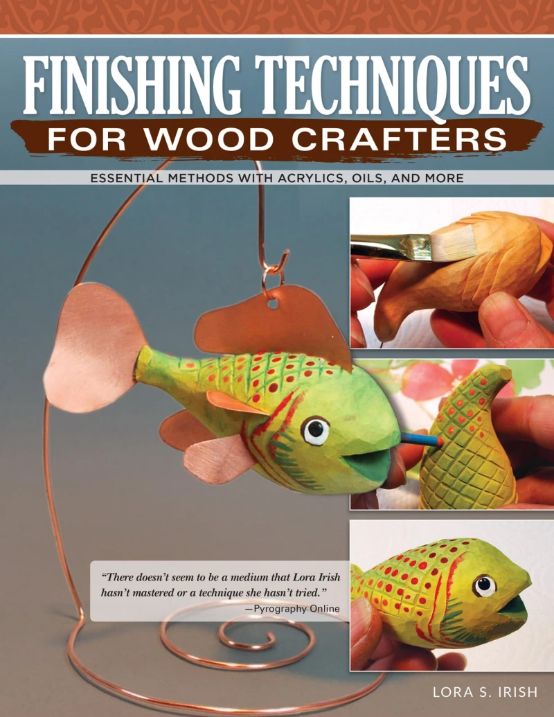 Portada: Finishing Techniques for Wood Crafters