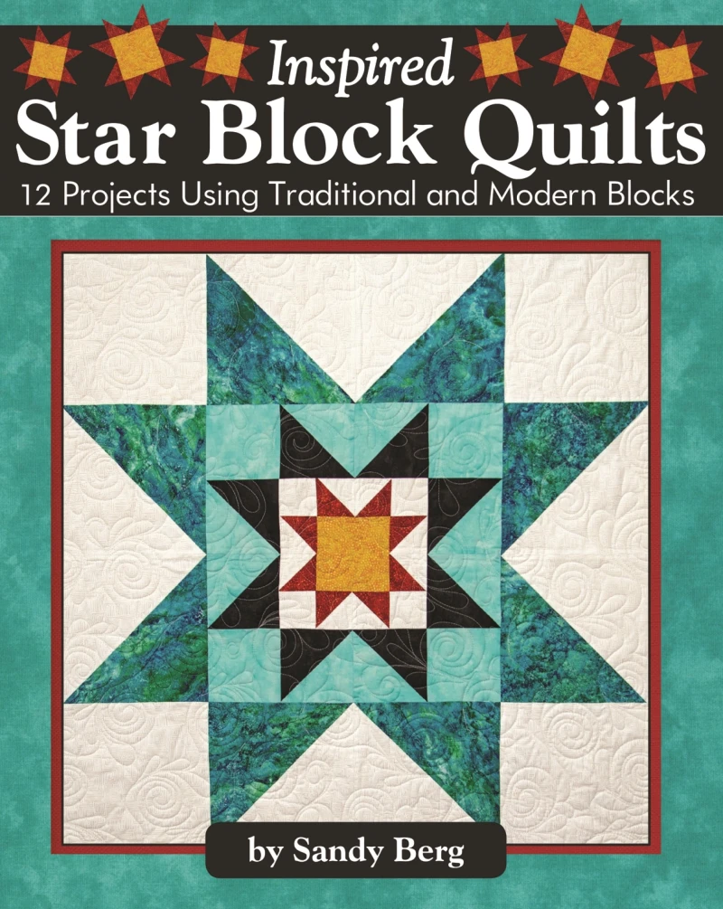 Portada: Inspired Star Block Quilts
