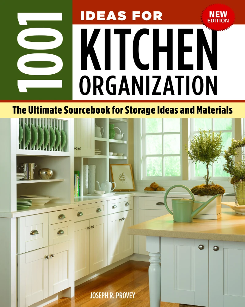 Portada: 1001 Ideas for Kitchen Organization, New Edition