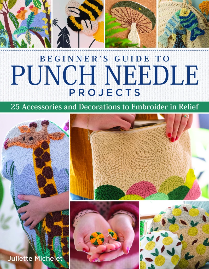 Portada: Beginner's Guide to Punch Needle Projects