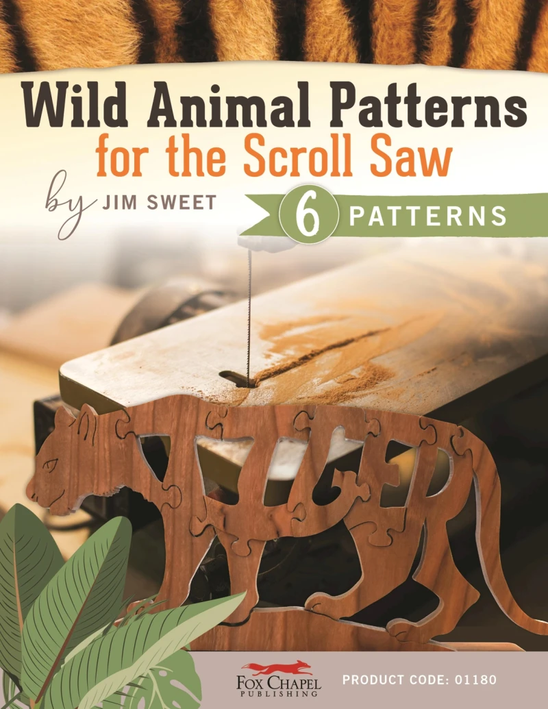 Portada: Wild Animal Patterns for the Scroll Saw