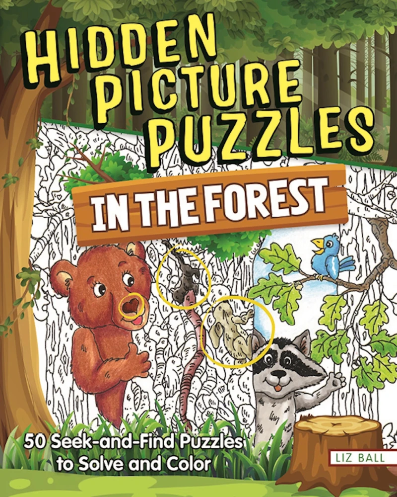 Portada: Hidden Picture Puzzles in the Forest