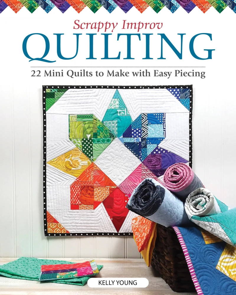 Portada: Scrappy Improv Quilting