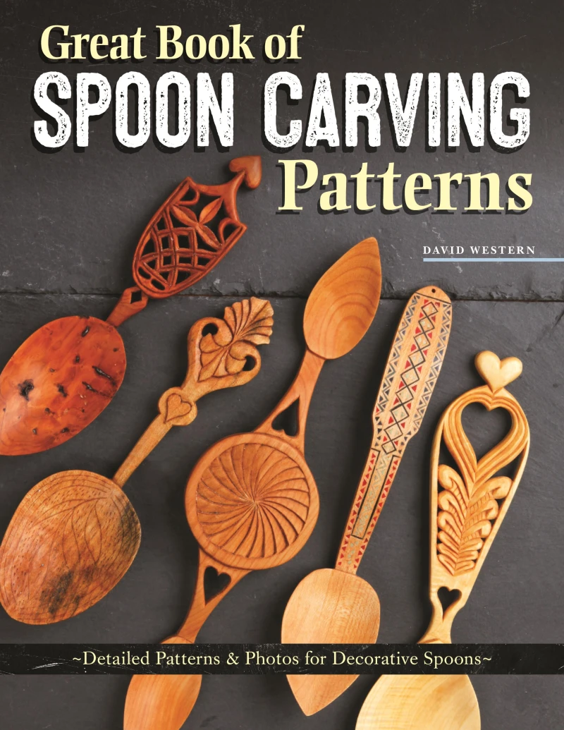 Portada: Great Book of Spoon Carving Patterns