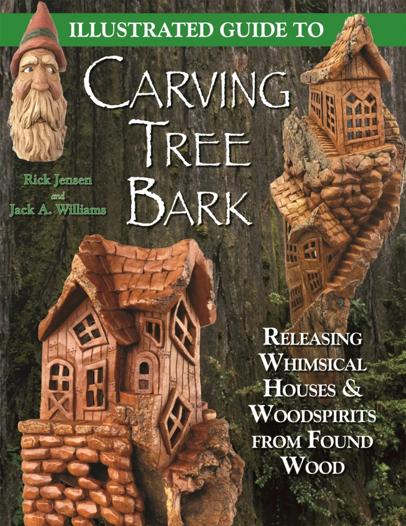 Portada: Illustrated Guide to Carving Tree Bark