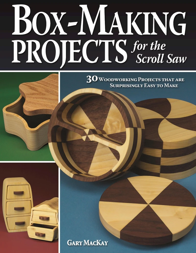 Portada: Box-Making Projects for the Scroll Saw
