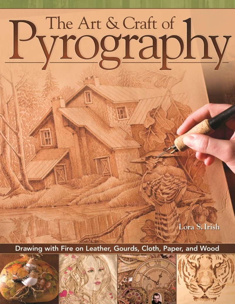 Portada: The Art & Craft of Pyrography