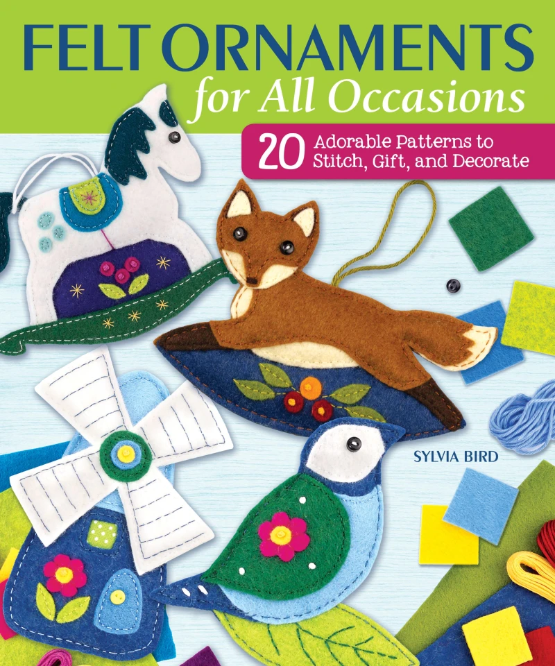Portada: Felt Ornaments for All Occasions