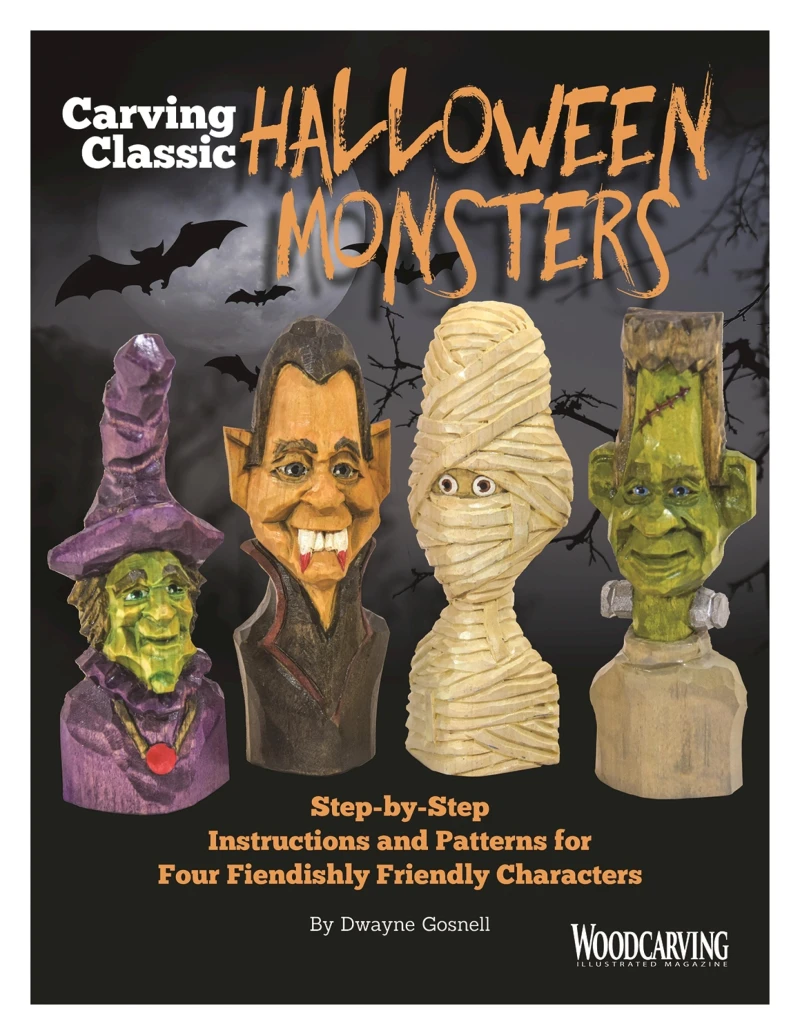 Portada: Carving Classic Halloween Monsters