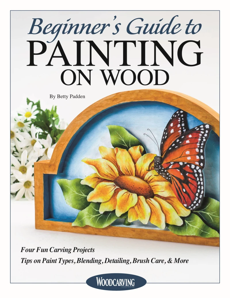 Portada: Beginner's Guide to Painting on Wood