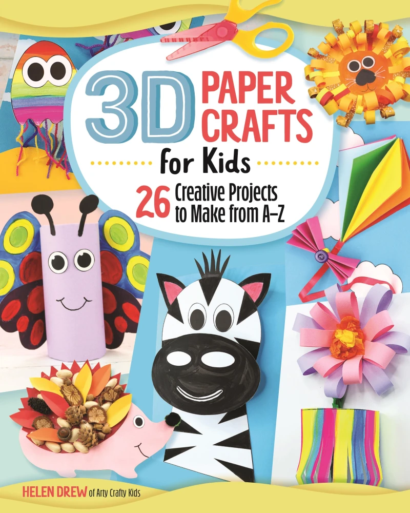 Portada: 3D Paper Crafts for Kids