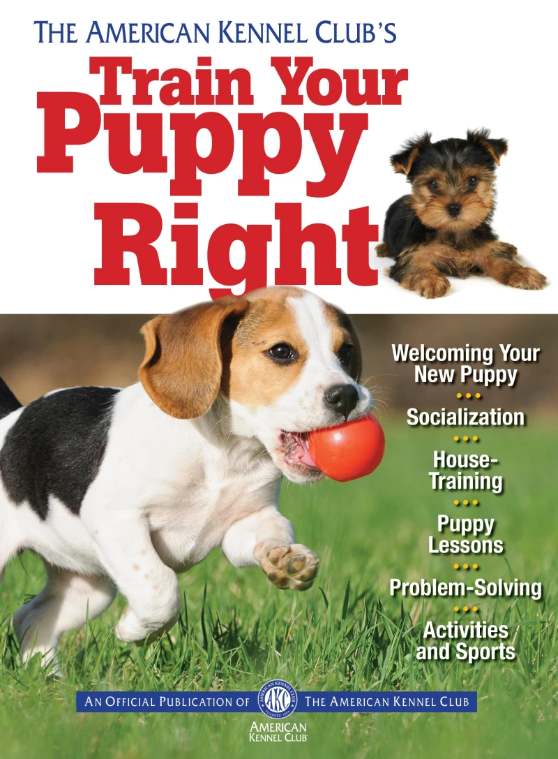 Portada: The American Kennel Club's Train Your Puppy Right