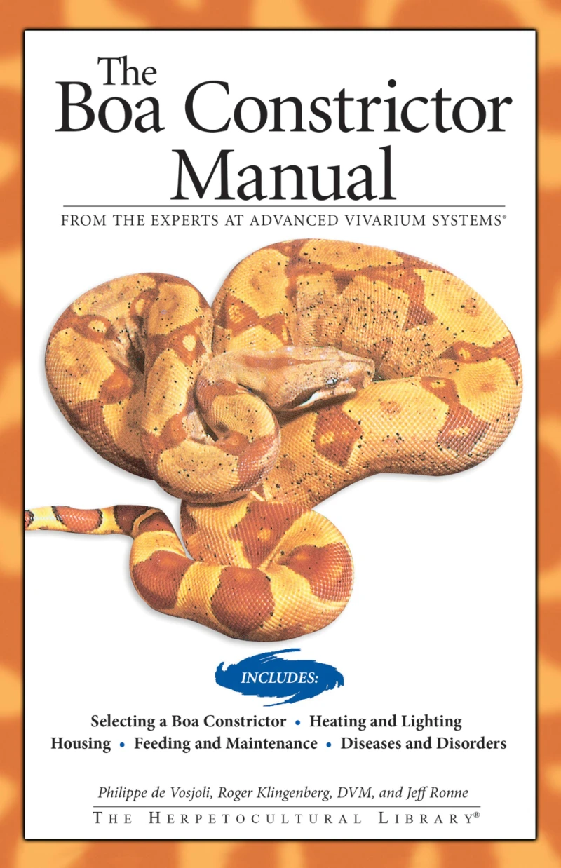 Portada: Boa Constrictor Manual