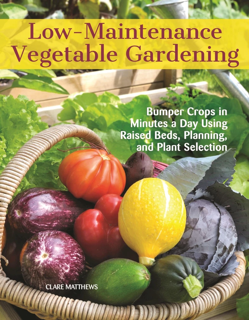 Portada: Low-Maintenance Vegetable Gardening