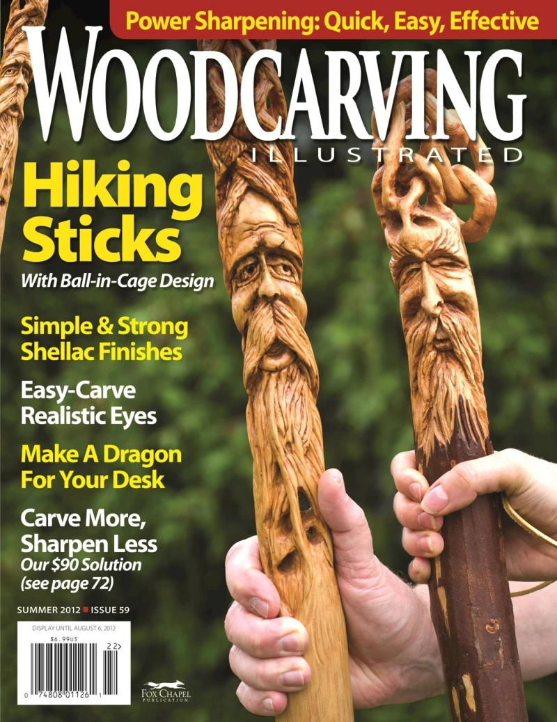 Portada: Woodcarving Illustrated Issue 59 Summer 2012