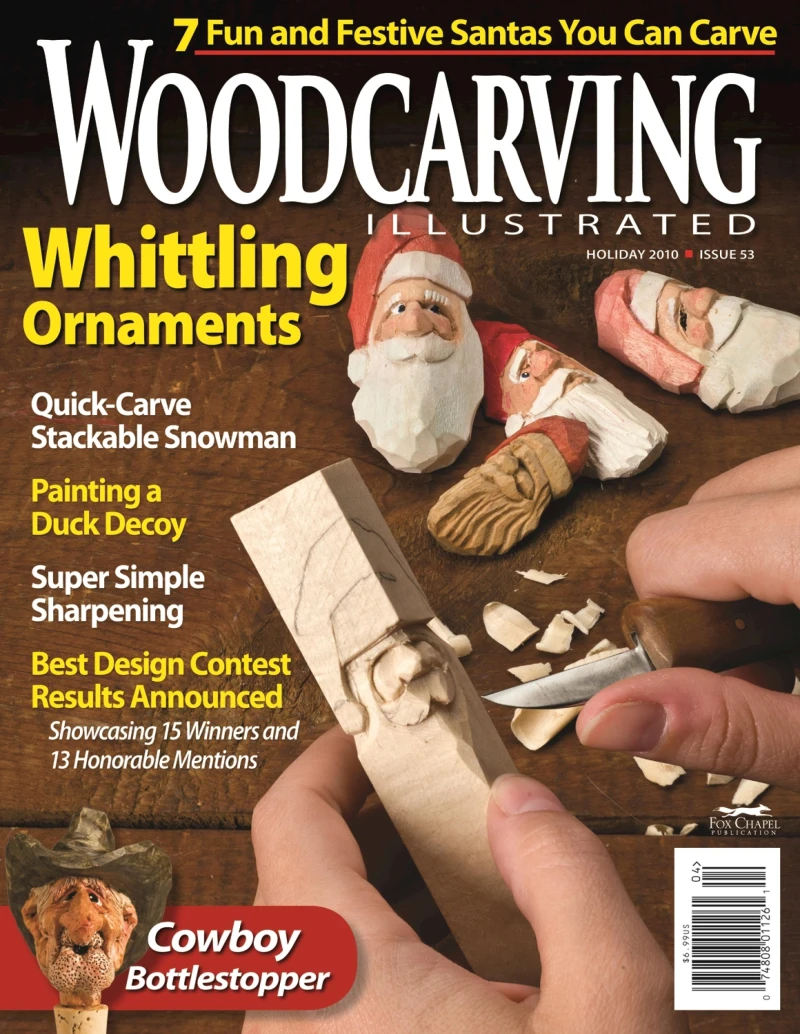 Portada: Woodcarving Illustrated Issue 53 Holiday 2010