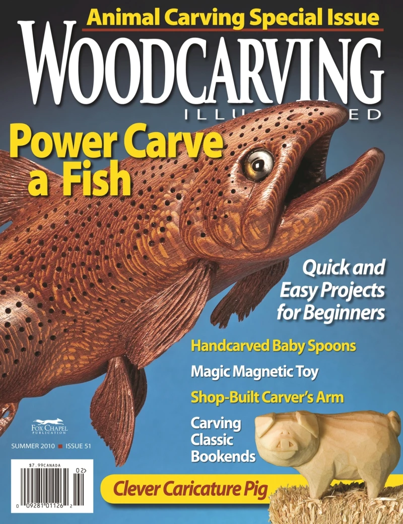 Portada: Woodcarving Illustrated Issue 51 Summer 2010